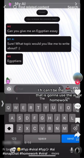 SnapchatMyAIinset500px | Schools Week