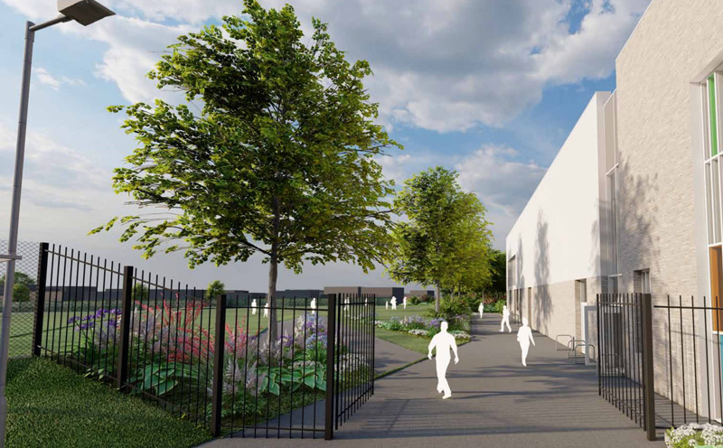 StJohnfishercgi2inset800px | Schools Week CGIs produced ahead of the St John Fisher rebuild