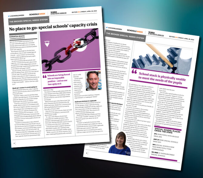 SW284Brokenspecialneedsragoutinset2 | Schools Week