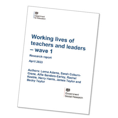 Workinglivesofteacherscover500px | Schools Week The working lives of teachers survey exposed ongoing issues with teacher workload